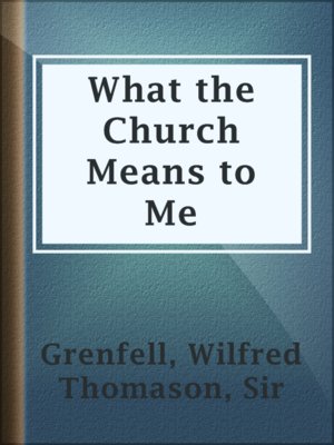 cover image of What the Church Means to Me